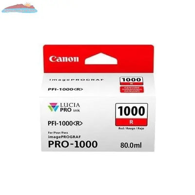 0554C002 CANON PFI-1000 Red Ink Tank Canon