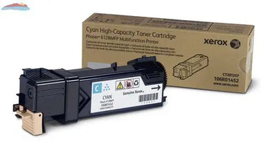 106R01452 PHASER 6128MFP CYAN TONER CATRIDGE 2.5K Xerox