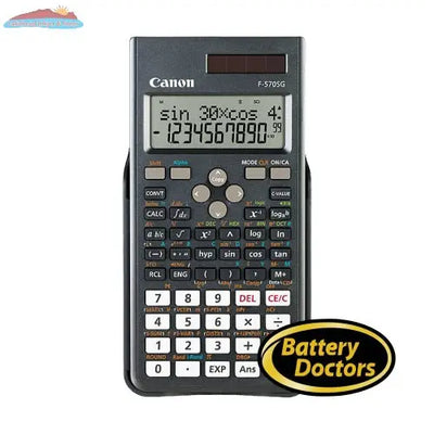 1551C002 Canon F-570SG Bk Scientific Calculator 488 Fcts Canon