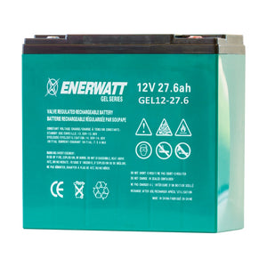 Enerwatt 12V/27.6AH Gel Battery