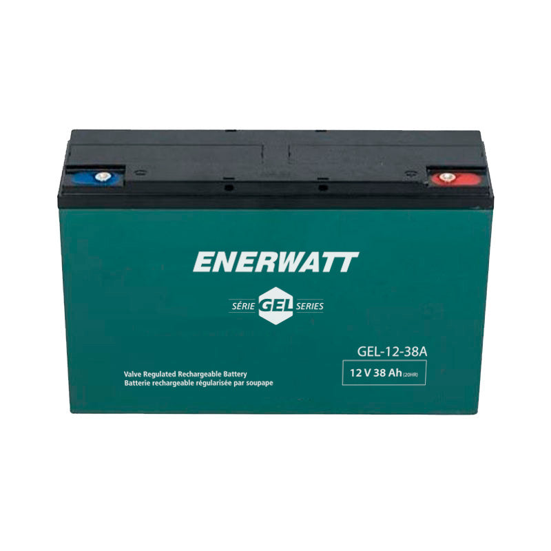 Enerwatt GEL12-38A Gel Battery 12V 38Ah (6-EVF-32) Trans-Canada