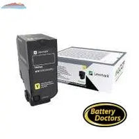 74C0S40 CS720 Yellow SYield Toner Lexmark