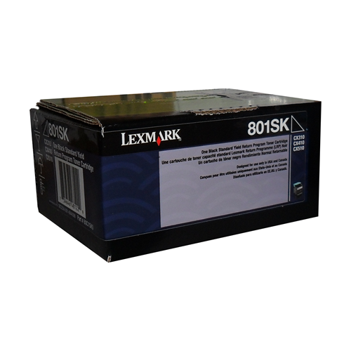 Lexmark CX310,410,510 Black Return Program 2.5K Toner Cartridge Lexmark