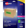 Avery&reg; High Visibility Neon ID Labels (AVE05933) Avery