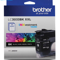Brother LC3033BKS INKvestment Tank Black Ink Cartridge, Super High Yield Brother