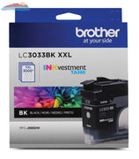 Brother LC3033BKS INKvestment Tank Black Ink Cartridge, Super High Yield Brother