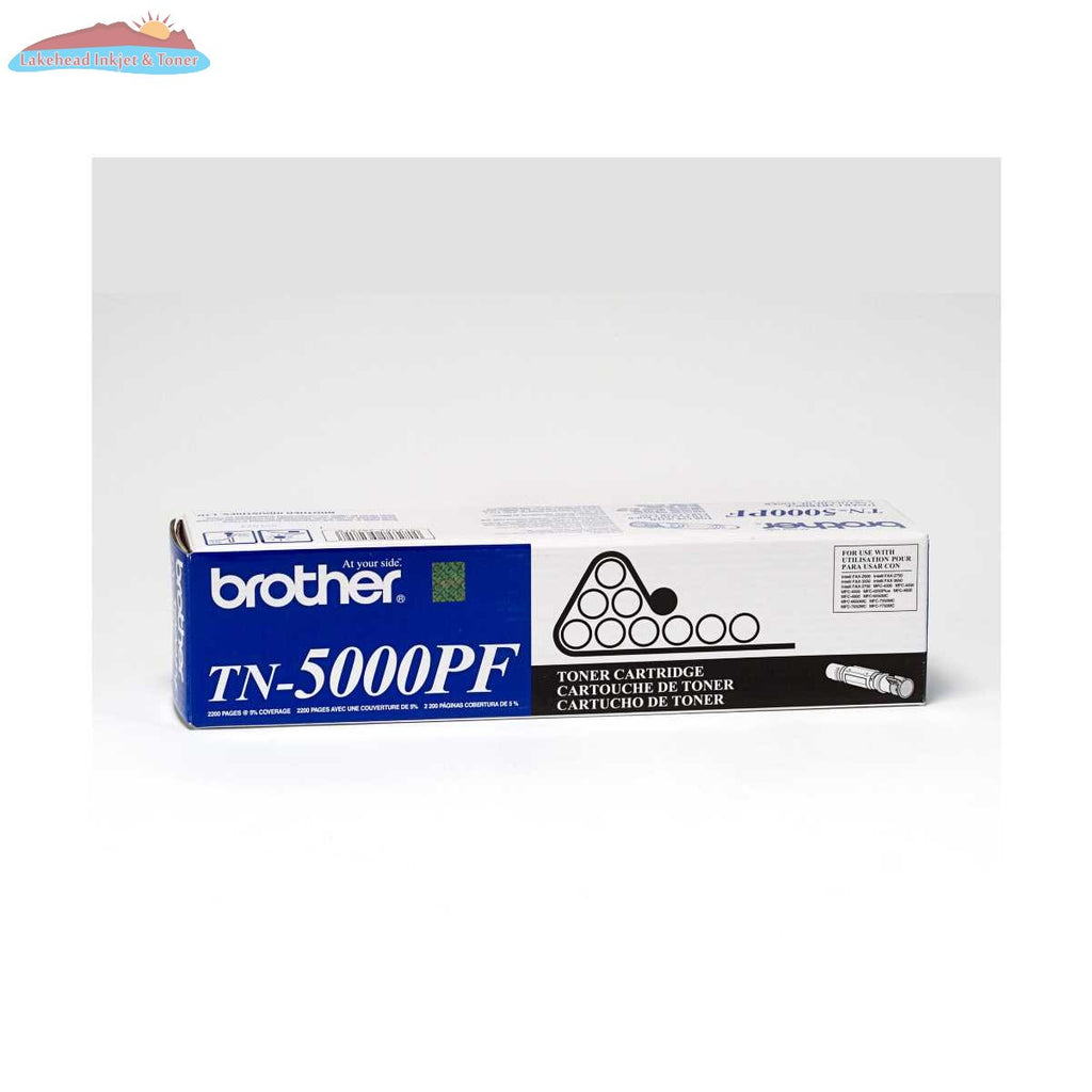 Brother TN5000PF Black Toner Cartridge, Standard Yield Brother