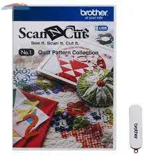 CAUSB1 USB No. 1 Quilt Pattern Collection  for ScanNCut Brother