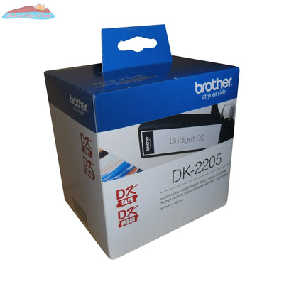 DK2205 CONTINUOUS LENGTH PAPER TAPE 62MM X 30.48M / 23/7