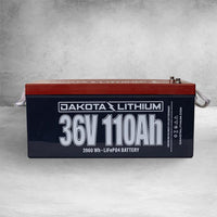 Dakota Lithium 36V 110AH Deep Cycle LiFePO4 Single Battery Dakota Lithium