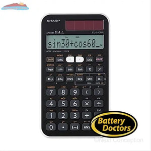 EL510RTB SHARP 160 FUNCTION, 10+1 DISPLAY SCIENTIFIC CALC Sharp