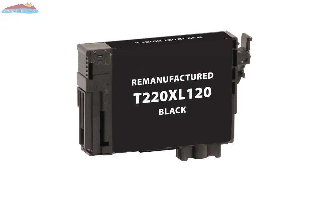 EPC Remanufactured Black Ink Cartridge for Epson T220120/T220XL120 EPC