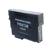 EPC Remanufactured Black Ink Cartridge for Epson T702120 EPC