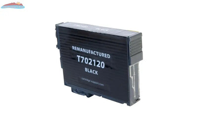 EPC Remanufactured Black Ink Cartridge for Epson T702120 EPC