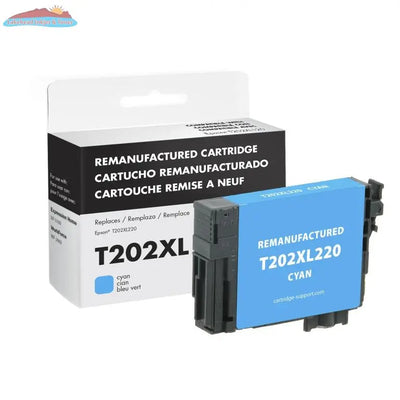 EPC Remanufactured High Capacity Cyan Ink Cartridge for Epson T202XL220 EPC