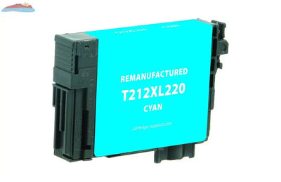 EPC Remanufactured High Capacity Cyan Ink Cartridge for Epson T212XL220 EPC