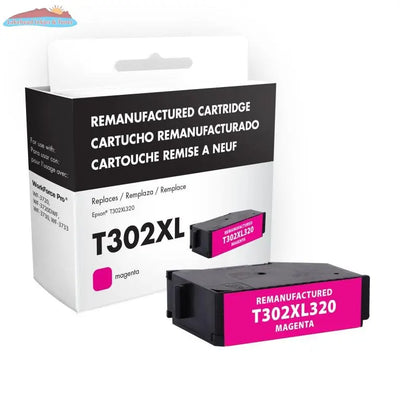 EPC Remanufactured High Capacity Magenta Ink Cartridge for Epson T302XL320 EPC