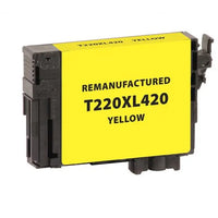 EPC Remanufactured Yellow Ink Cartridge for Epson T220420/T220XL420 EPC