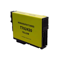 EPC Remanufactured Yellow Ink Cartridge for Epson T702420 EPC