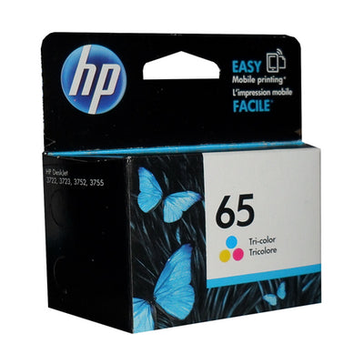 HP 65 Tri-color Original Ink Cartridge HP Canada