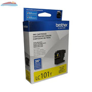 LC101YS YELLOW REGULAR YIELD (300 PAGES) INK CARTRIDGE Brother