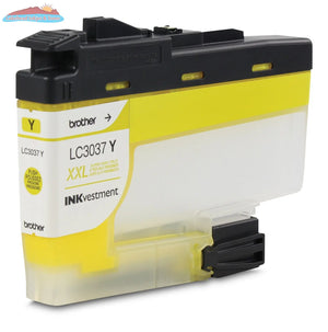 LC3037YS YELLOW SUPER HIGH YIELD INKvestment CARTRIDGE Brother