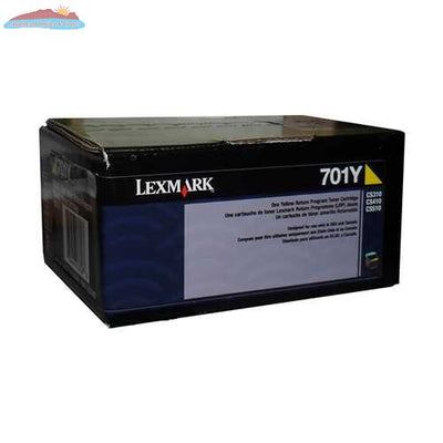 Lexmark CS/CX310,410,510 Yellow Return Program 1K Toner Cartridge Lexmark