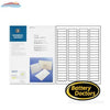 MAILING LABEL PERMANENT ADHESIVE, 1/2"x1-3/4", 80/SHT, LASER Office