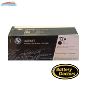 Q2612D HP #12A DUAL PACK LASERJET 1010 PRINT CARTRIDGE (2K) Hewlett-Packard