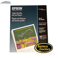 S041111 HIGH QUALITY INK JET PAPER (8.5"X11")(100 CT)(BILING Epson