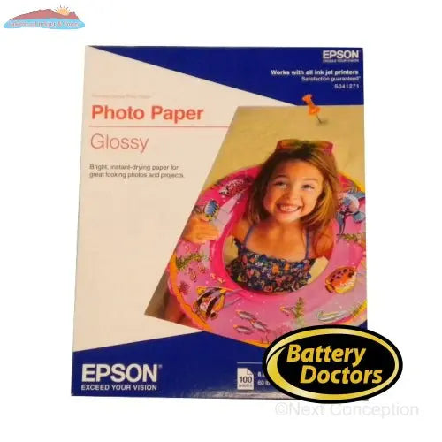 S041271 EPSON PHOTO PAPER LETTER (100 SHEETS) Epson