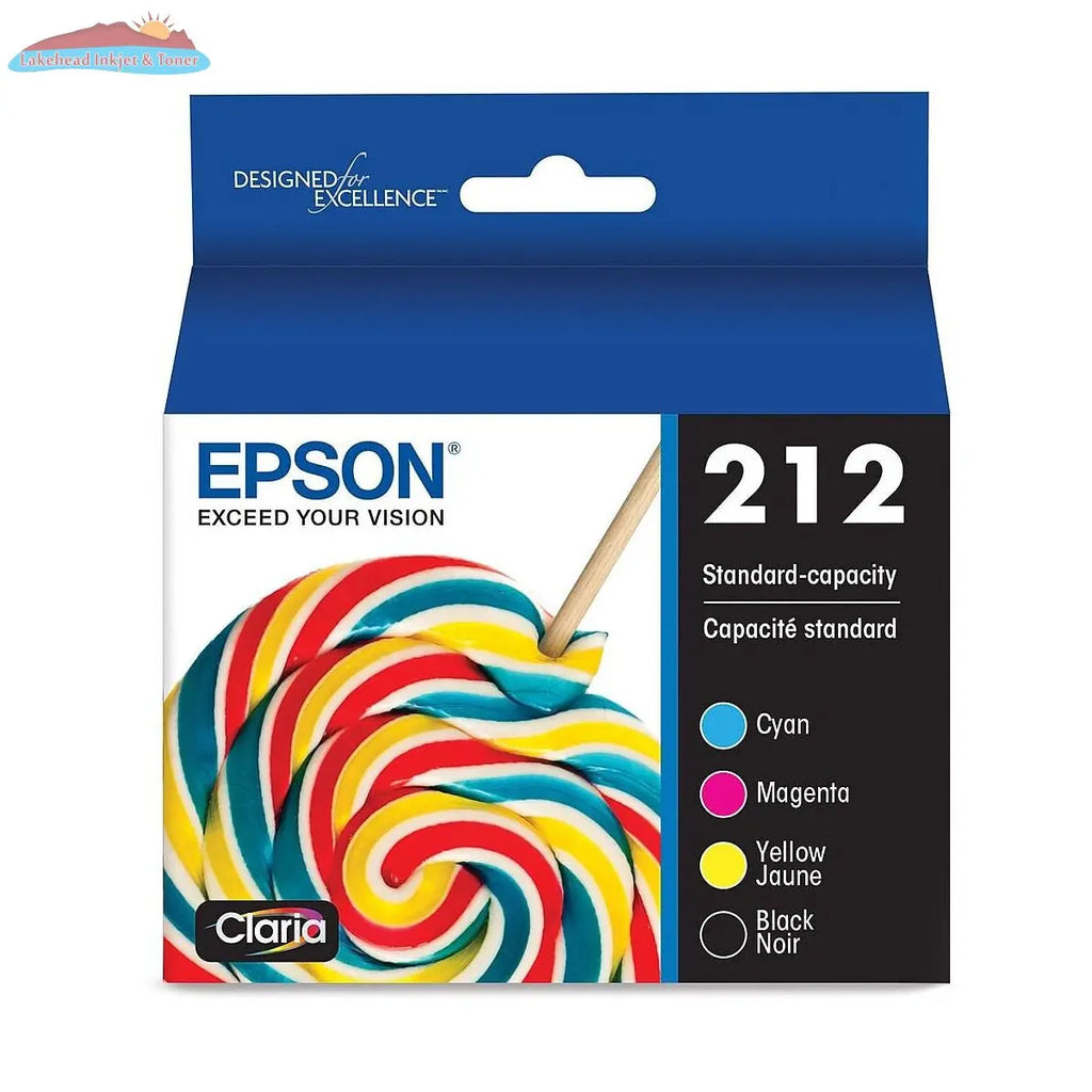 T212120BCS Epson T212 Claria Black and Color Combo Pack Ink Epson