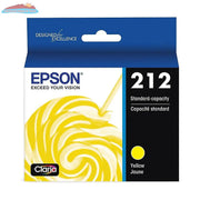 T212420S Epson T212 Claria Yellow Ink Cartridge Standard Cap Epson