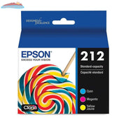 T212520S Epson 212 Claria Color Combo Pack Ink Cartridges Epson