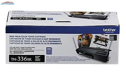 TN336BK BROTHER BLACK 4K TONER FOR HLL8350CDW/MFCL8850CDW Brother