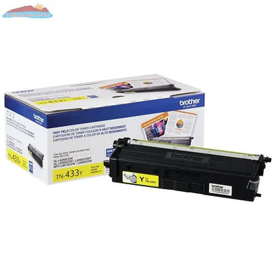 TN433Y YELLOW 4K TONER FOR HLL9310CDW/MFCL9570CDW/MFCL8610CD Brother