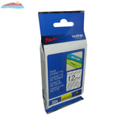 TZe131 (TZ131) PTOUCH TAPE 12MM BLACK ON CLEAR Brother