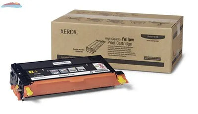 Xerox Genuine Phaser 6180 / 6180MFP Yellow High Capacity Toner Cartridge - 113R00725 Xerox