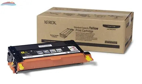 Xerox Genuine Phaser 6180 / 6180MFP Yellow Standard Capacity Toner Cartridge - 113R00721 Xerox
