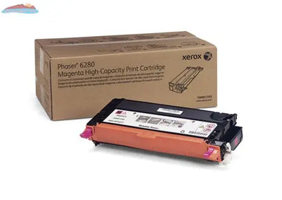 Xerox Genuine Phaser 6280 Magenta High Capacity Toner Cartridge - 106R01393 Xerox