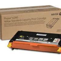 Xerox Genuine Phaser 6280 Yellow Standard Capacity Toner Cartridge - 106R01390 Xerox