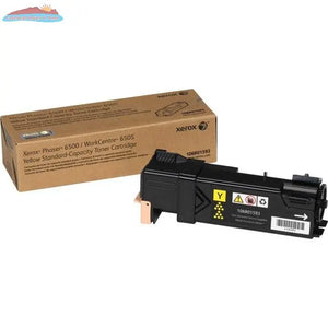 Xerox Genuine Phaser 6500 / WorkCentre 6505 Yellow Standard Capacity Toner Cartridge - 106R01593 Xerox