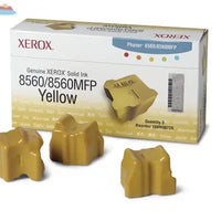 Xerox Genuine Phaser 8560 / 8560MFP Yellow Solid Ink () - 108R00725 Xerox