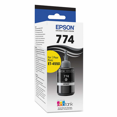 T774120-S Epson EPSON T774 Pigment Black Ink Bottle with Sen Epson