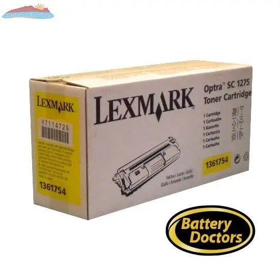 1361754 OPTRA SC YELLOW TONER CARTRIDGE 3.5K Lexmark