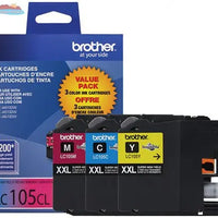 3-Pack of Innobella Super High Yield (XXL Series) Color Ink Cartridges (1 each of Cyan Magenta Yellow) Brother
