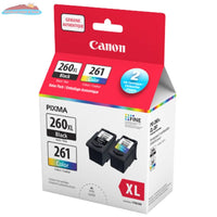 3706C008 Canon PG 260XL/CL 261 Ink Value Pack Canon