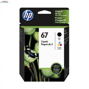 3YP29AN HP 67 Black and Tri-Colour Original Ink Cartridges ( HP Inc.