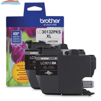 Brother Genuine LC30132PKS 2-Pack High-yield Black Ink Cartridge Brother