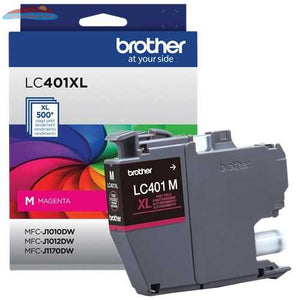 Brother Genuine LC401XLMS High-Yield Magenta Ink Cartridge Brother